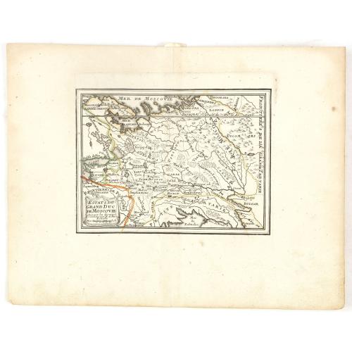 Old map image download for Estats du Grand Duc de Moscovie . . .