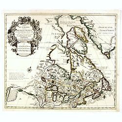 Carte du Canada ou de la Nouvelle France et des Decouvertes qui y ont ete faites..