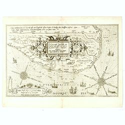 Zee Caerte vande Noordt custe van Engelandt, alsoe tzelffde landt aldaer. . .