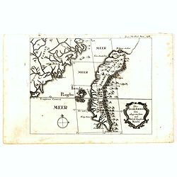 Die Insel Formosa neu abgemessen auf Befehl Kaysers Kamhi.