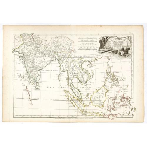 Old map image download for Les Indes Orientales et leur Archipel. . .