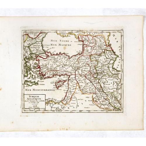 Old map image download for Turquie Asiatique. Par le Sr. Robert Geog. Ord du Roi avec Privilege 1748.