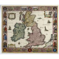 Tabula Magnae Britanniae continens Angliam Scotiam..