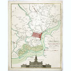 Image download for A plan of the City and Environs of Philadelphia. . .
