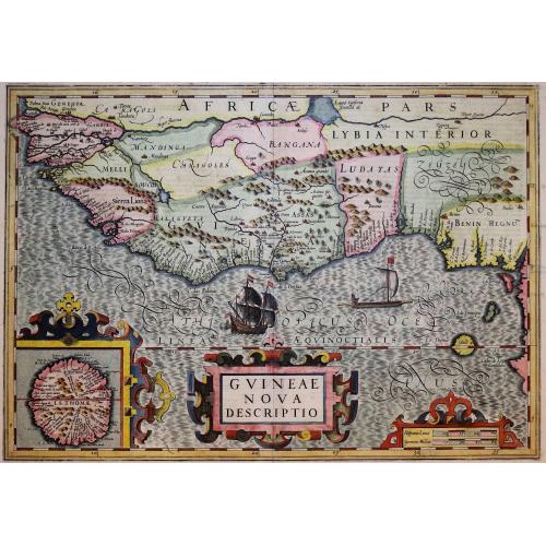 Old map image download for Guineae Nova Descriptio.