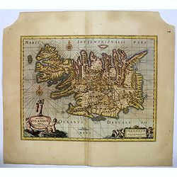 Novissima Islandiae Tabula.