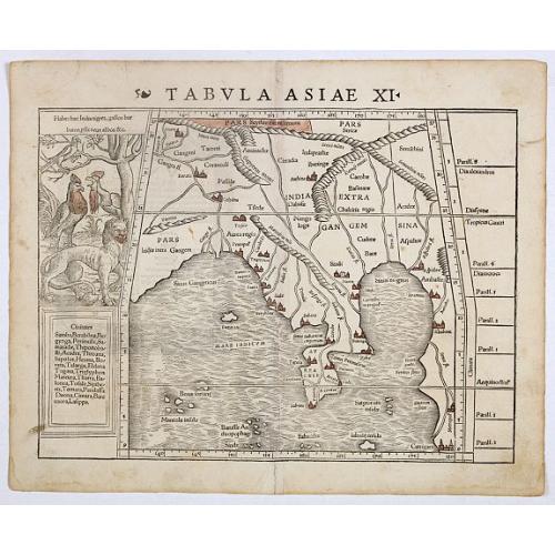 Old map image download for Tabula Asiae XI.