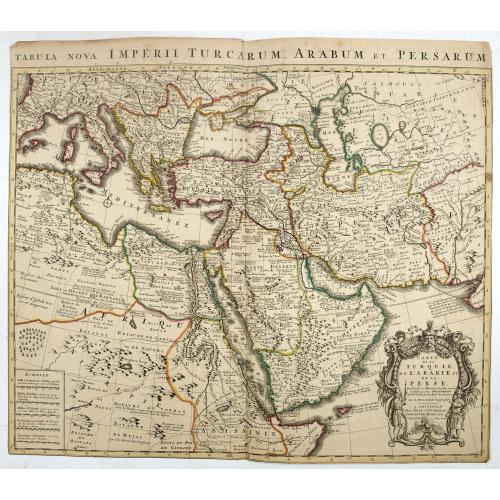 Old map image download for Carte de la Turquie de L'Arabie et de la Perse.