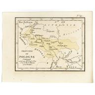 Old map image download for Province de Pologne contenant 22 Col. une M.on Prof 5 Pen. 2 Nov. 6 Rés. 30 Maisons 1050 Jésuites.