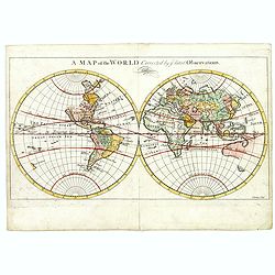A map of the World, corrected by the latest Observations.