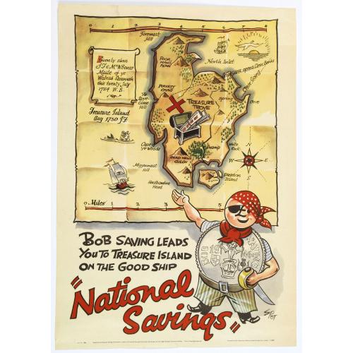Old map image download for National Savings.