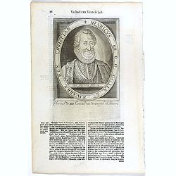 Henricus IIII. D. G. Galliae Et Navarrae Rex Christian.