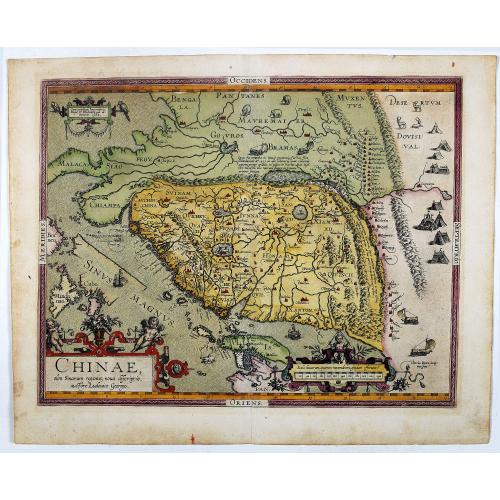 Old map image download for Chinae, olim Sinarum Regionis, nova descriptio. Auctore Ludovico Georgio.