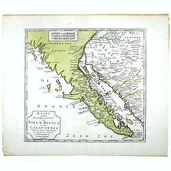 Kaart van het Westelyk Gedeelte van Nieuw Mexico en van California. . . MDCCLXV ..