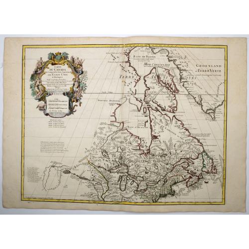 Old map image download for Carte du Canada, qui comprend la partie septentrionale..