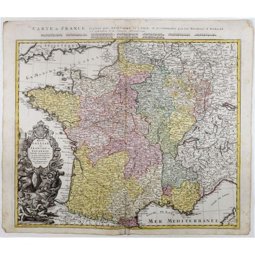 Old map image download for Regni Galliae seu Franciae et Navarrae.