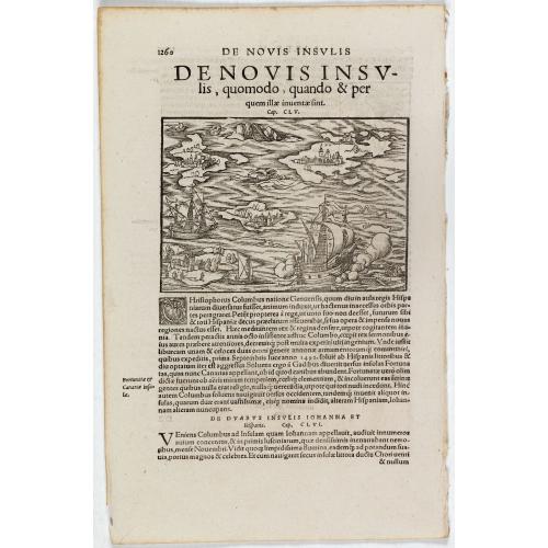 De Novis Insulis, Quomodo quando . . .