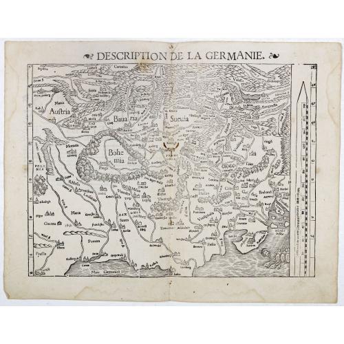 Old map image download for Description de la Germanie.