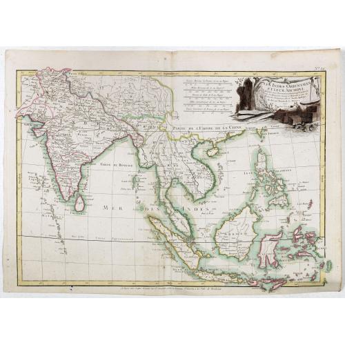 Old map image download for Les Indes Orientales et leur Archipel. . .