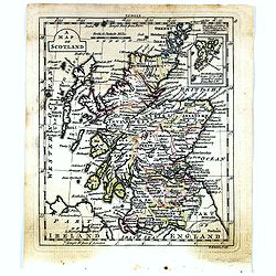 A map of Scotland.