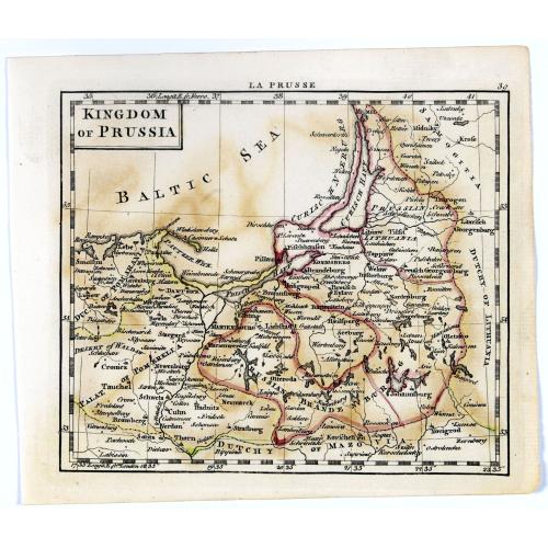 Old map image download for Kingdom of Prussia.