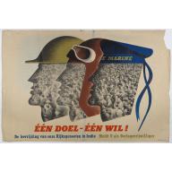 Één doel - Één wil. (Koninklijke Marine)