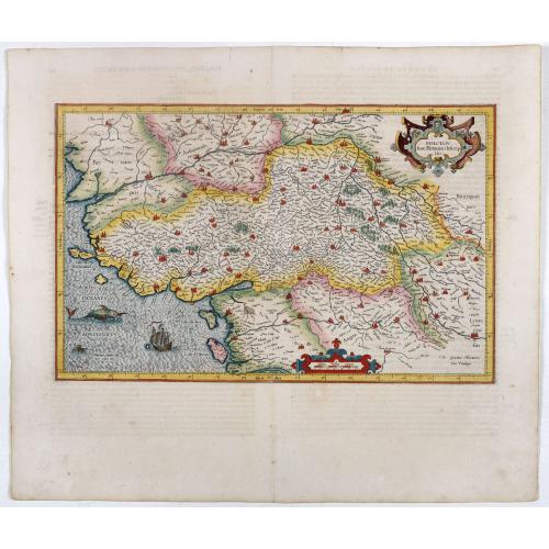 Old map image download for Poictou siue Pictauiae descriptio.