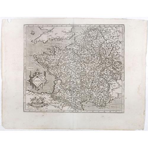 Old map image download for Gallia.