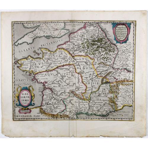 Old map image download for GALLIAE VETERIS Typus.