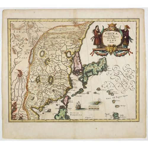 Old map image download for China Veteribus Sinarum Regio nunc Incolis Tame dicta.