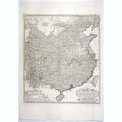 Carte Generale de la Chine Dressée sur les Cartes Particulieres Que l' Empereur Chang-Hi a fait lever sur les lieux..