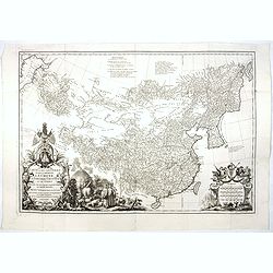 Carte la plus generale et qui comprend la Chine, la Tartarie chinoise et le Thibet. . .