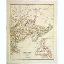 Lower Canada, New Brunswick, Nova Scotia, Prince Edward Island. . .