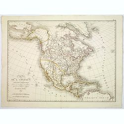 Carte de L'Amerique Septentrionale. . .