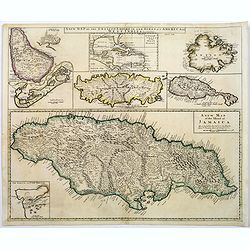 A new map of the English Empire in the Ocean of america or West Indies.