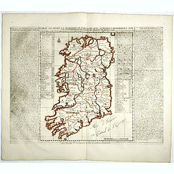 Carte ancienne et moderne de l'Irlande, avec quelques remarques sur son gouvernement . . .