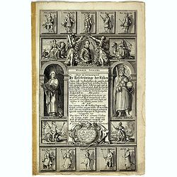 [Title page] Wereld Spiegel Waer in Vertoont word De Beschrijvinge der Rijken Staten, etc. . .]