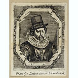 Francesco Baconi Baron di Verulamio.
