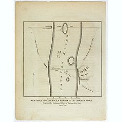 Sketch of the Catawba River at McCowan's Ford. . .