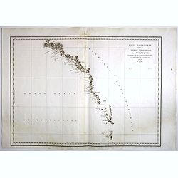 Carte Particuliere de la Cote du Nord-Ouest de l'Amerique reconnue par les Fregates Francaises la Boussole et l' Astrolabe en 1786 1e. Feuille.
