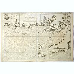 Plan des Côtes de Terre-Neuve, II ème Feuille. . .
