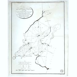 Plan du de la rade et du Barachois des Isles St. Pierre et Miquelon Levé en 1818.