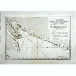 Plan du Port Dauphin, de la rade de St.Anne, de l'entrée de Labrador et de la Baie de Niganiche. . .