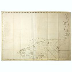 [Untitled chart of the Long Island Sound including Block Island]