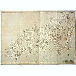 [Untitled chart of Portland and Falmouth in Maine]