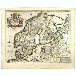 Svecia, Dania, et Norvegia regnae Europe septentrionale.