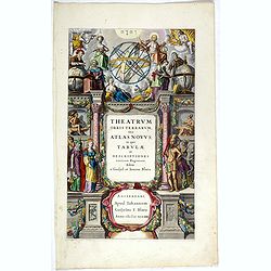 [Title page from] Theatrum Orbis Terrarum sive Atlas Novus in quo tabula. . .