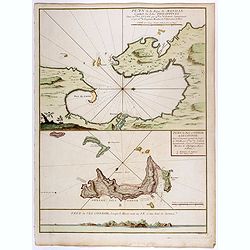 Plan de la baye de Manille capitale des isles Philippines située en l'isle Luçon [with] Plan de Pulo Condor ou Isle Condor située à l'extrémité orientale du golfe de Siam [and] Veue de l'Isle Condor. . .