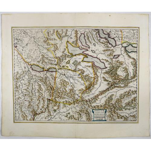 Old map image download for Argow cum parte merid. Zurichgow.