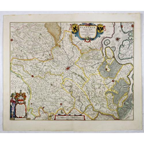 Old map image download for Flandriae Partes duae quarum altera proprietaria . . .